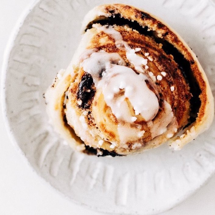 marzipan dark chocolate rolls