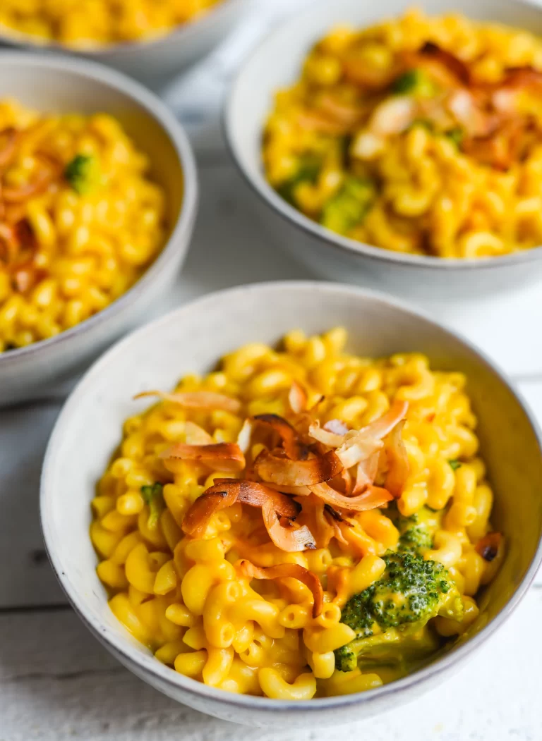 vegan butternut mac'n cheese