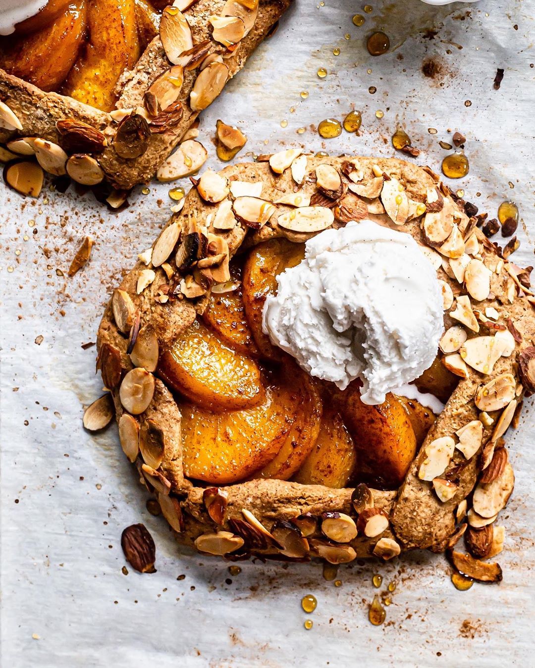 Ginger Peach Galettes