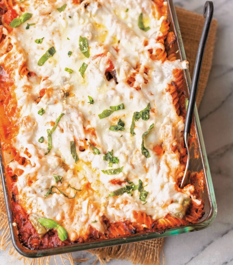 Vegan Pizza Supreme Casserole