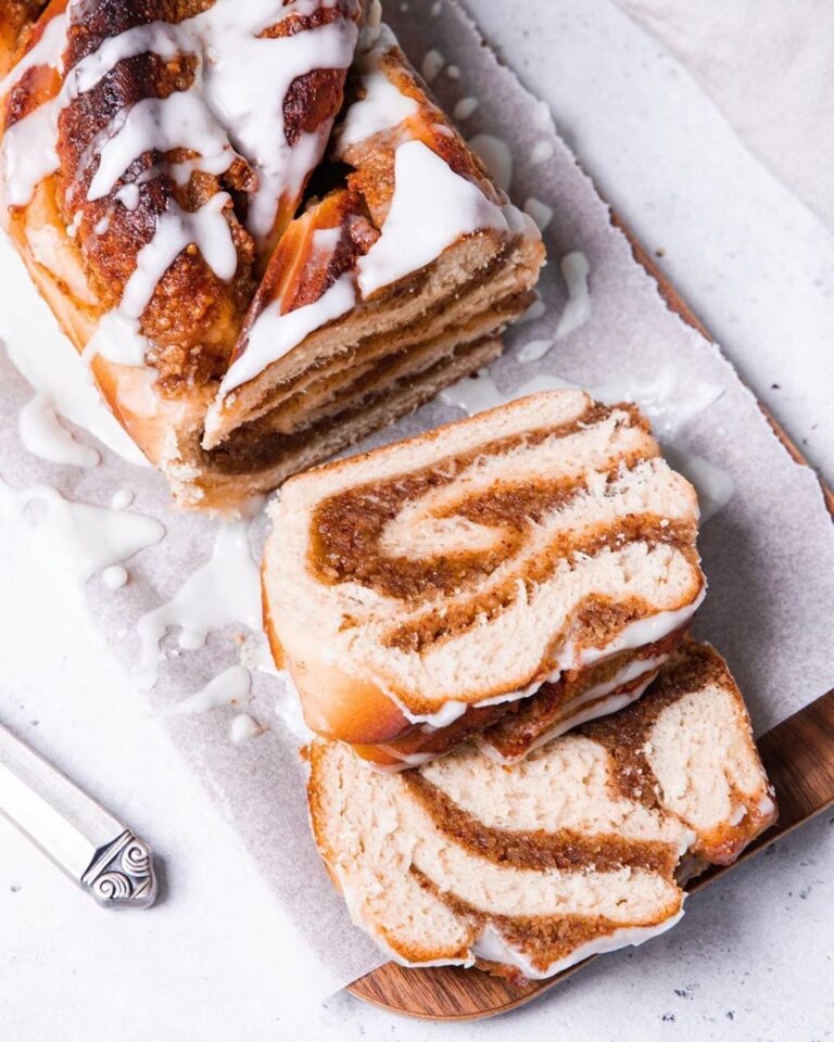 Vegan Vanilla and Almond Babka