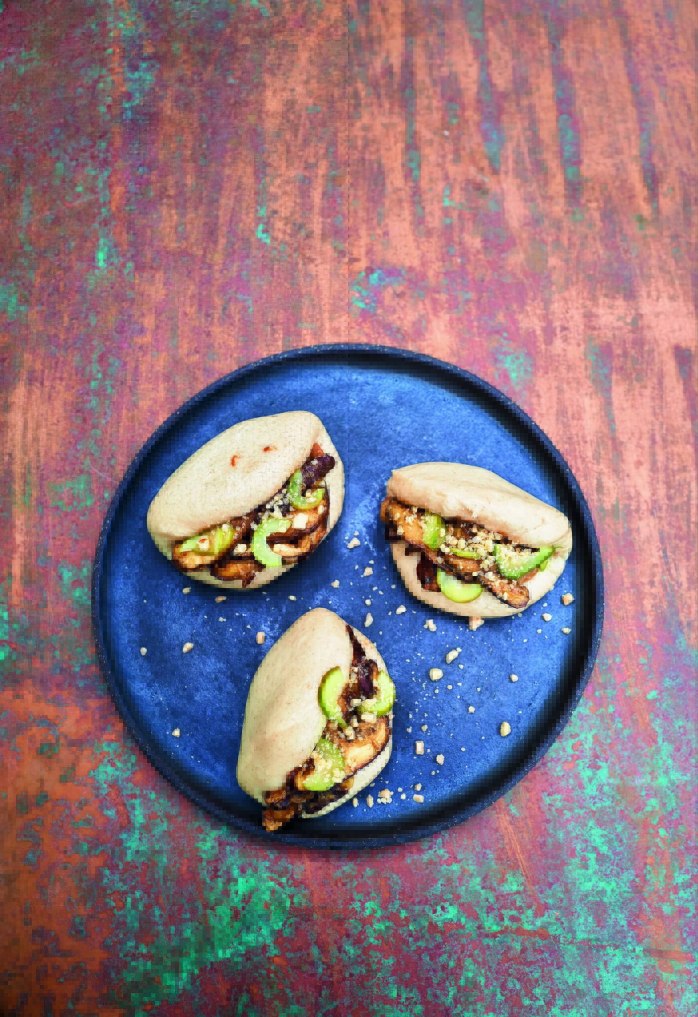 Vegan Mushroom Bao from Meera Sodha's EAST Cookbook