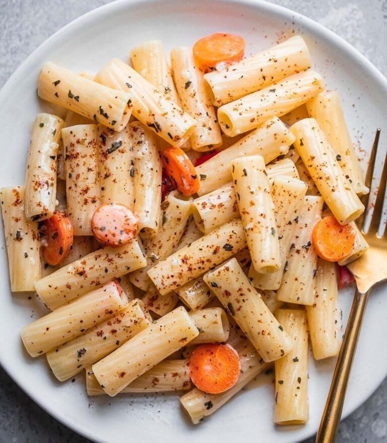 Vegan Lemon Rigatoni