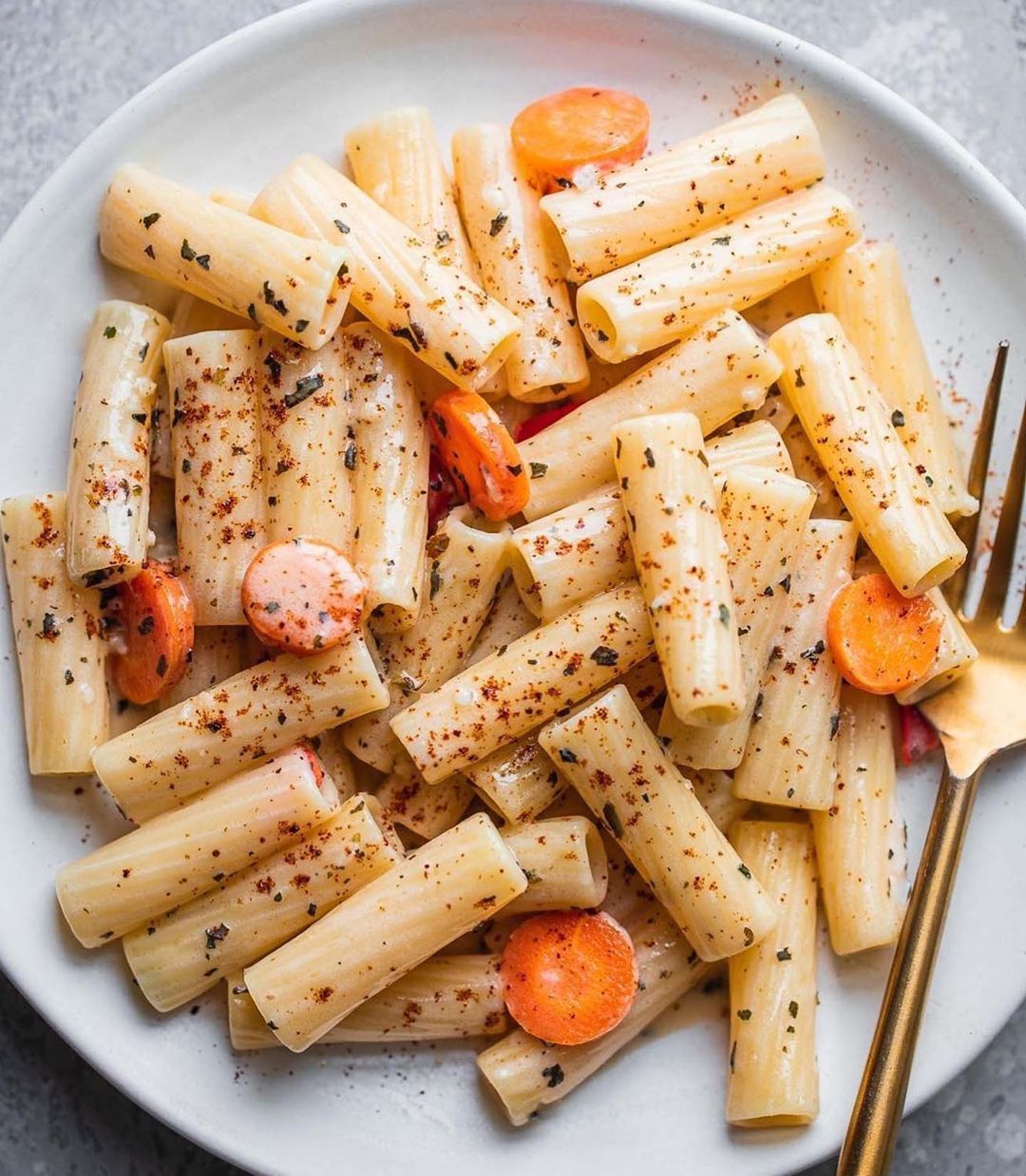Vegan Lemon Rigatoni