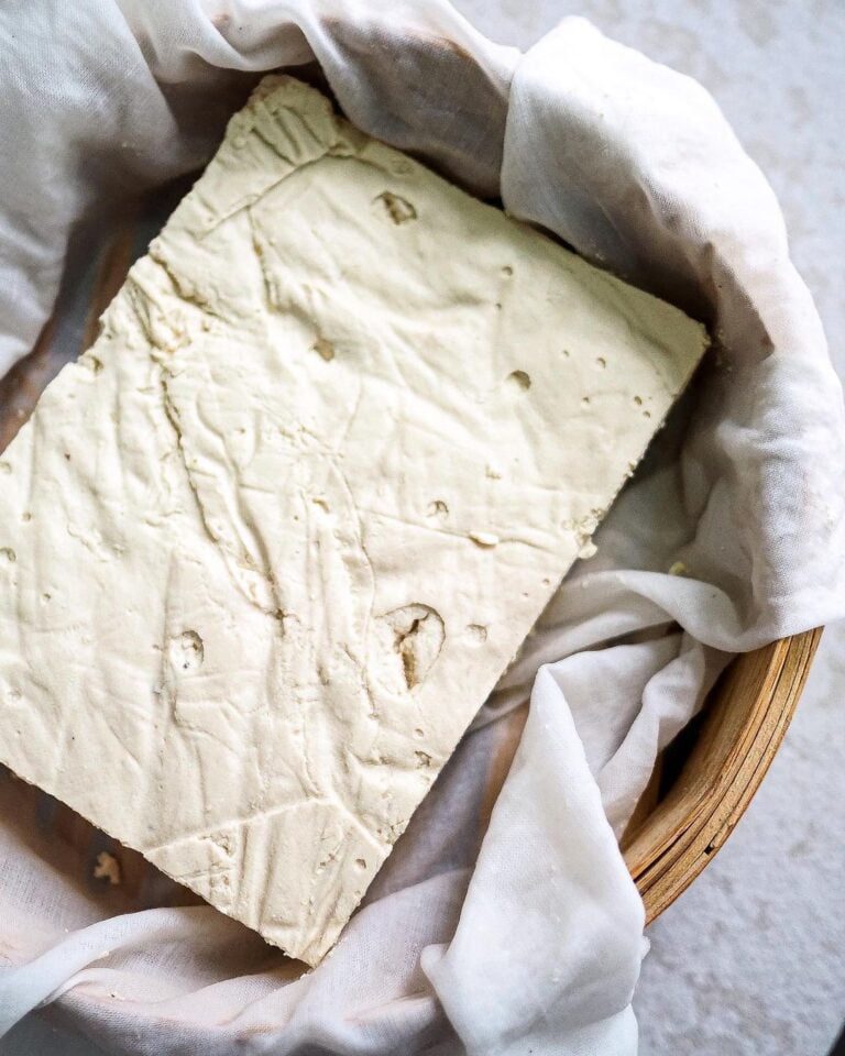 homemade tofu - how to make tofu