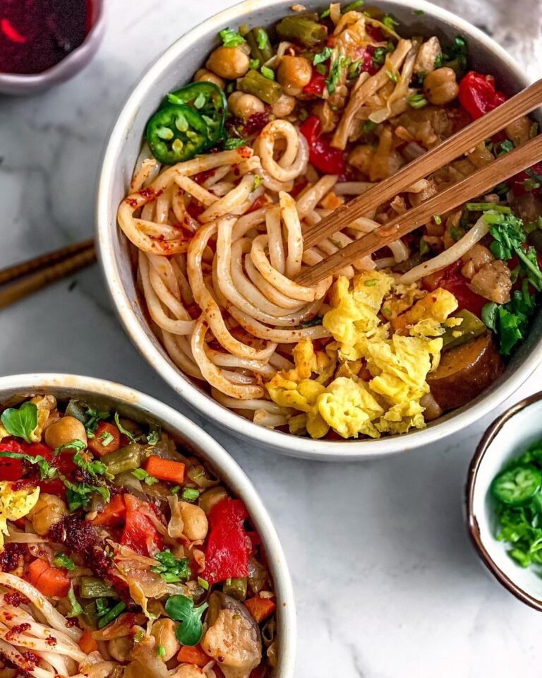 Vegan Uzbek Cuisine: Laghman