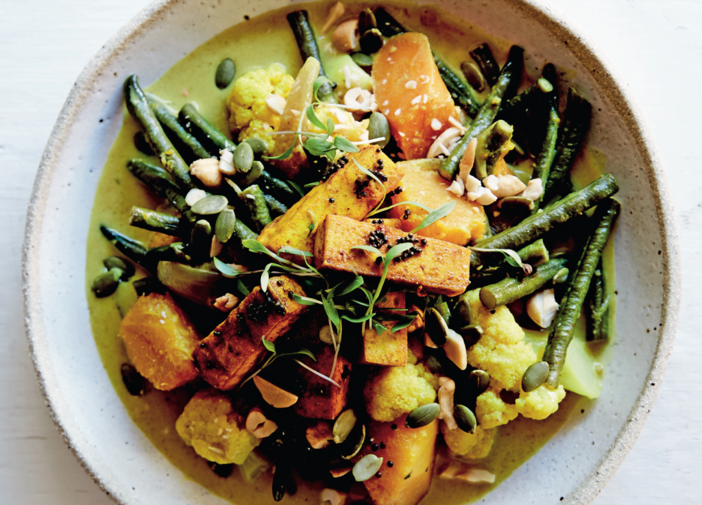 vegan-snake-bean-vegetable-tofu-curry