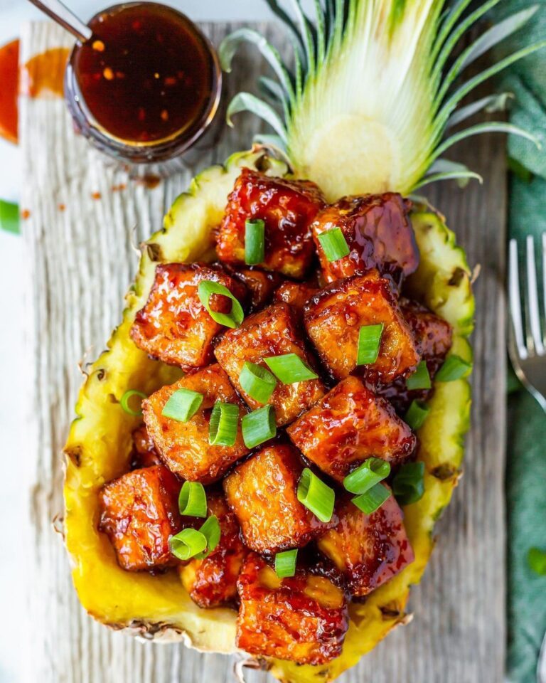 Vegan Sticky Teriyaki Tofu