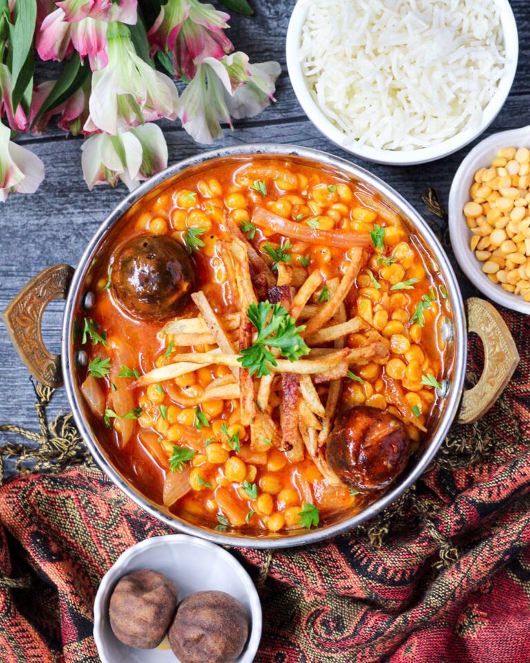 Vegan Persian Khoresh Gheymeh