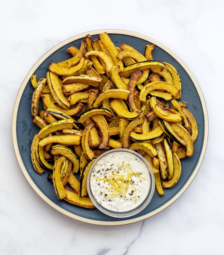 Vegan Delicata Squash Fries from Kate Friedman's 5-Ingredient Vegan Cooking