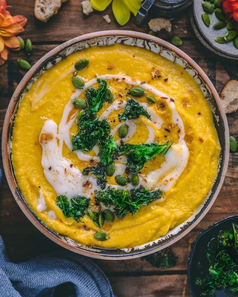 Vegan Pumpkin Leek Soup