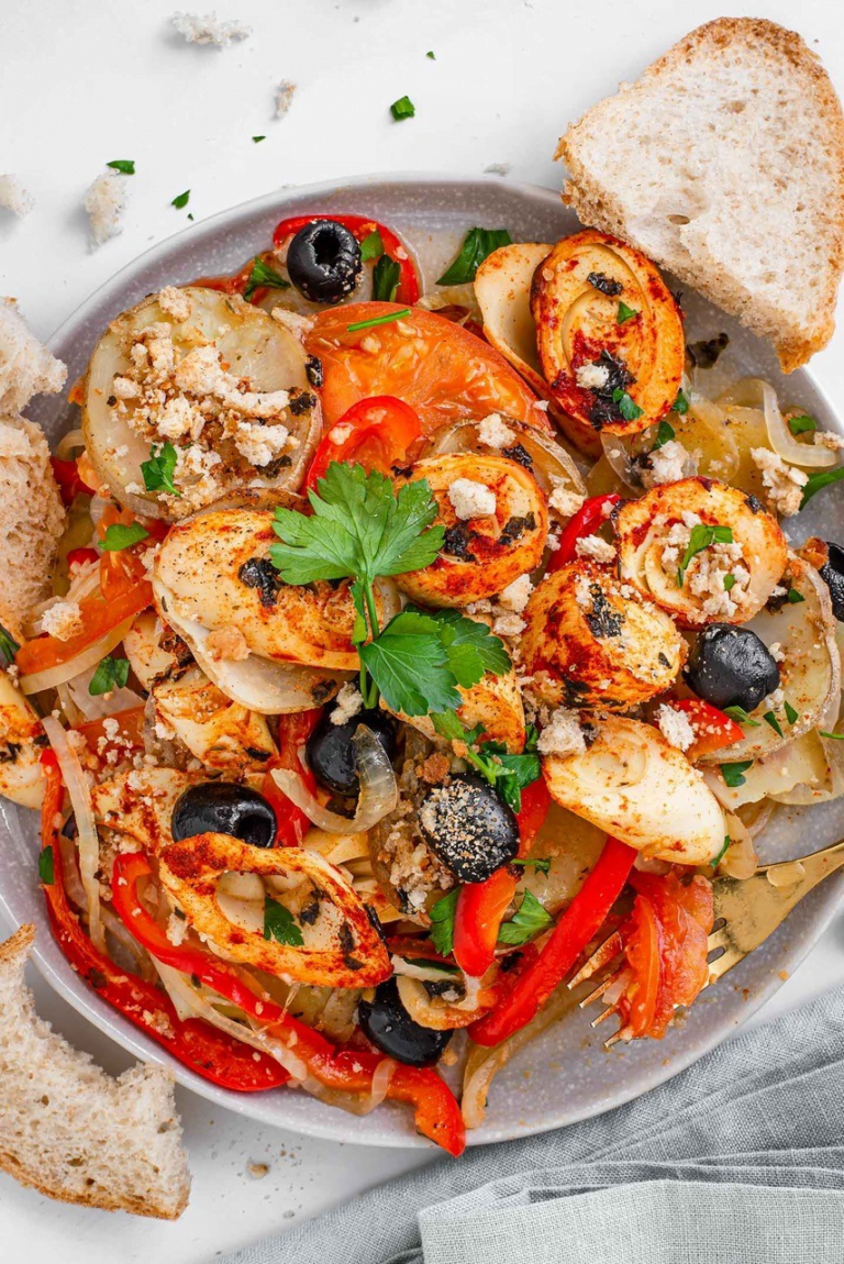 Vegan Portuguese Bacalhau (Cod Stew)