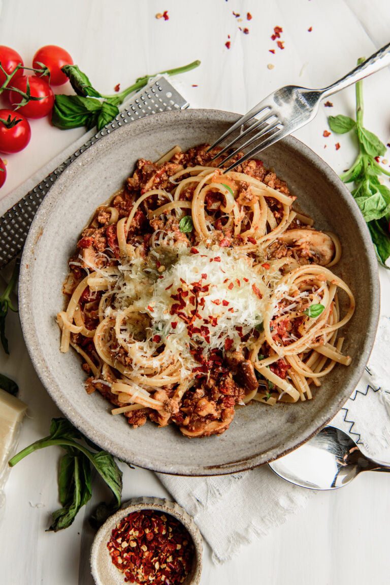 Simply Pasta: Vegan Tofu Walnut Bolognese