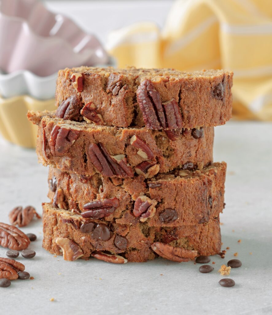 Vegan Banana Bread with a Pulse Twist from The Vegan Bean Cookbook by Andrea Soranidis