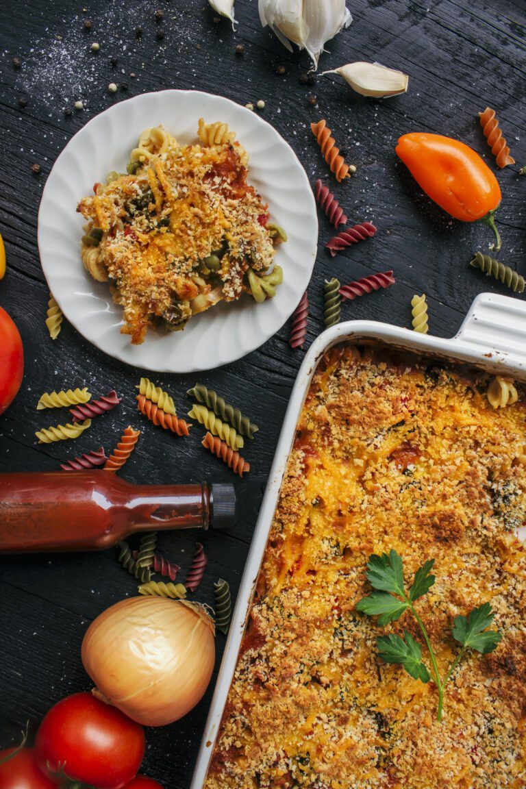 Deep South Pasta Casserole from The Cajun Vegan Cookbook by Krimsey Lilleth