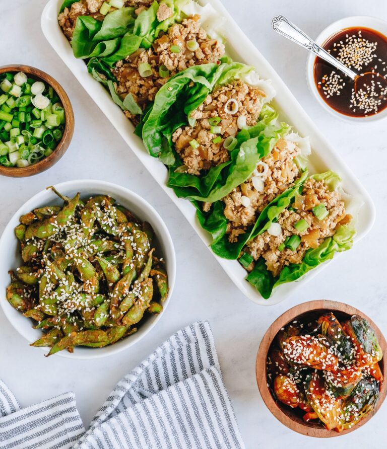 Tofu Lettuce Wraps from The Six Vegan Sisters Everyday Cookbook
