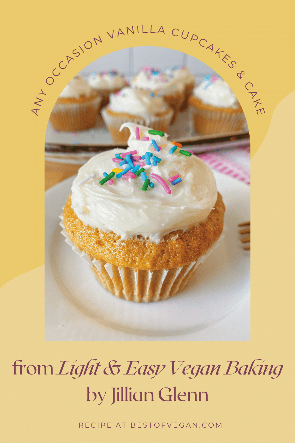Any Occasion Vegan Vanilla Cupcakes and Cake - Best of Vegan