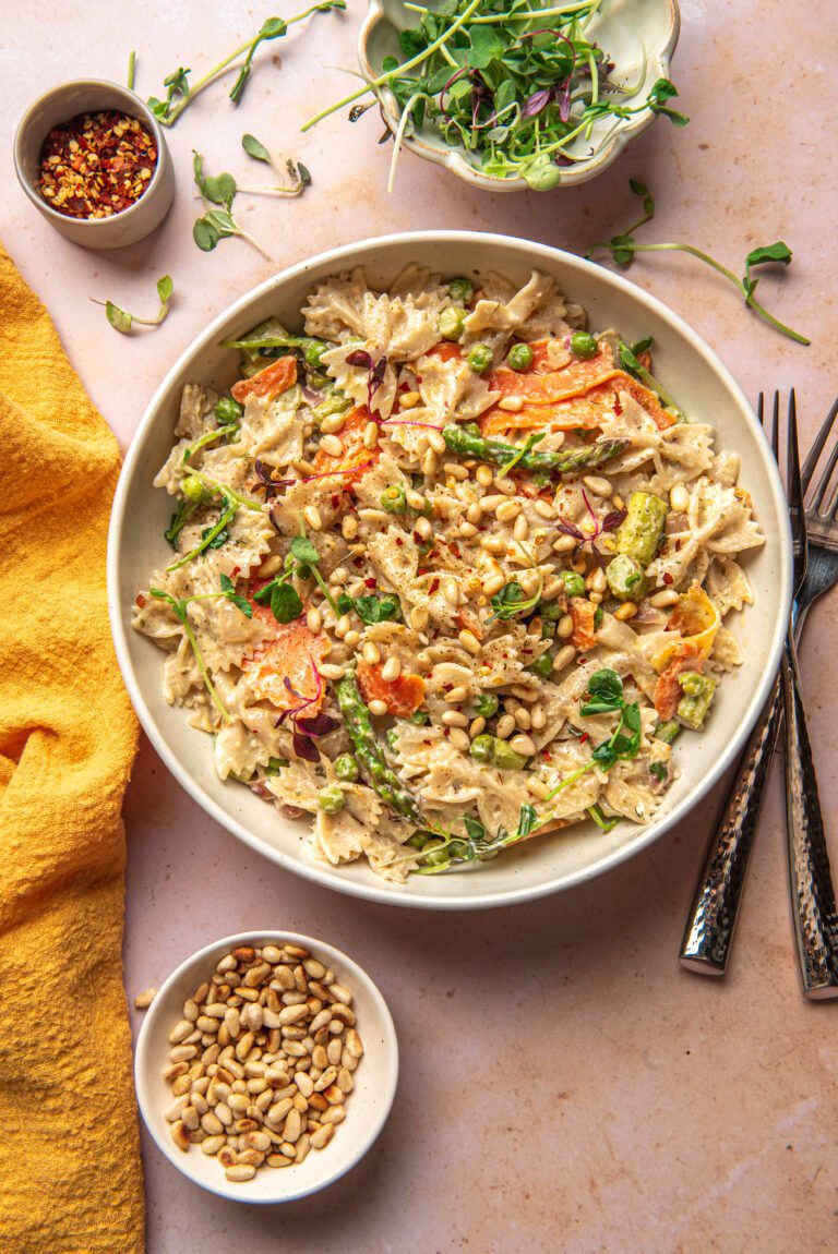 Simply Pasta: Vegan Smoked “Salmon” Farfalle