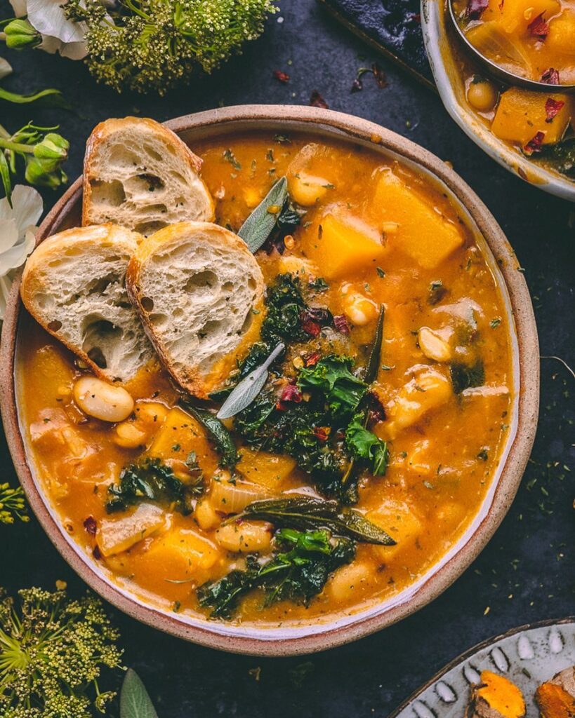Vegan Curried Butternut Soup