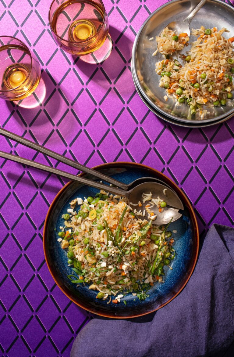 Vegan Indo-Chinese Pulao (Fried Rice) from The Modern Tiffin by Priyanka Naik