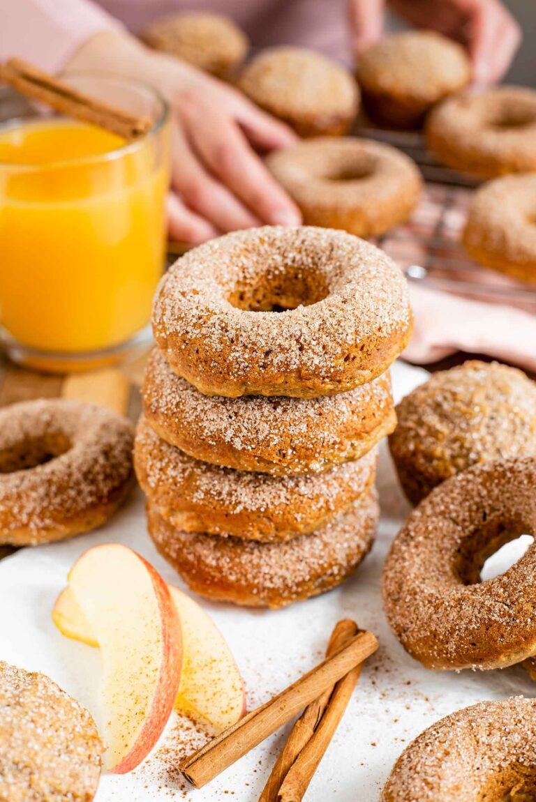 Vegan Apple Cider Doughnuts