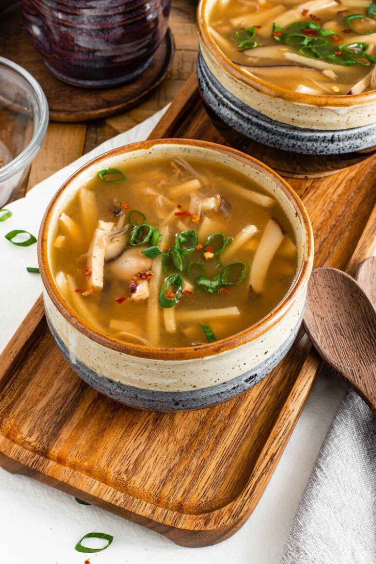 Vegan Hot & Sour Soup