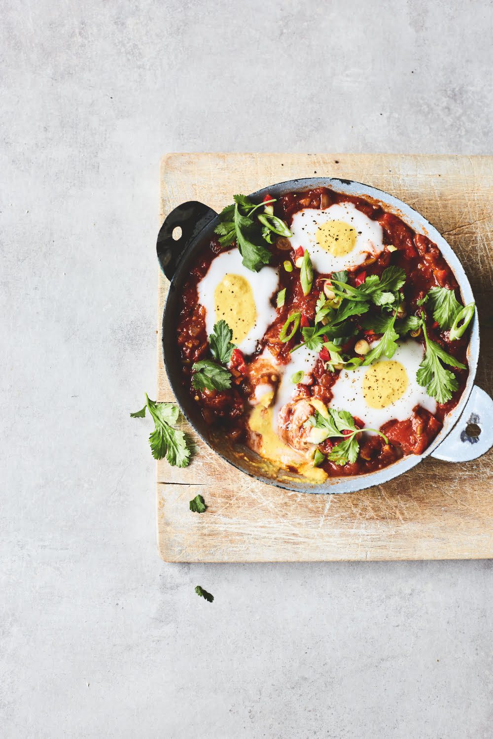 Ian's Simple Vegan Shakshuka from BOSH! on a Budget by Henry Firth and Ian Theasby