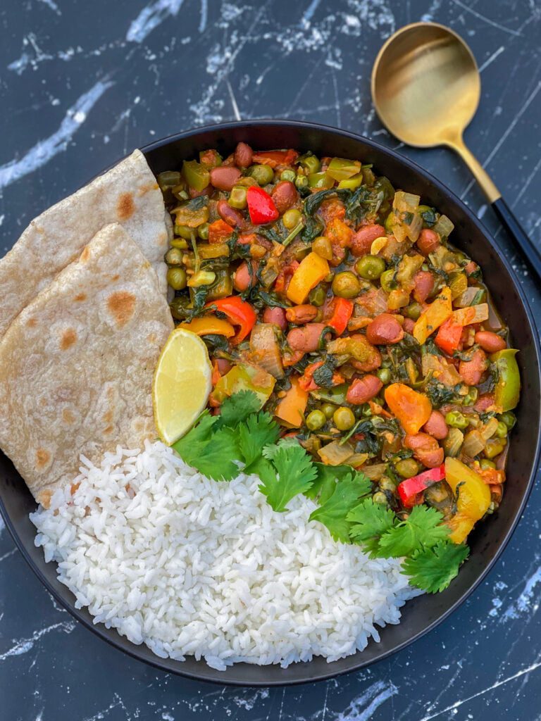 Soulfully Spiced: Vegan Beans & Peas Masala
