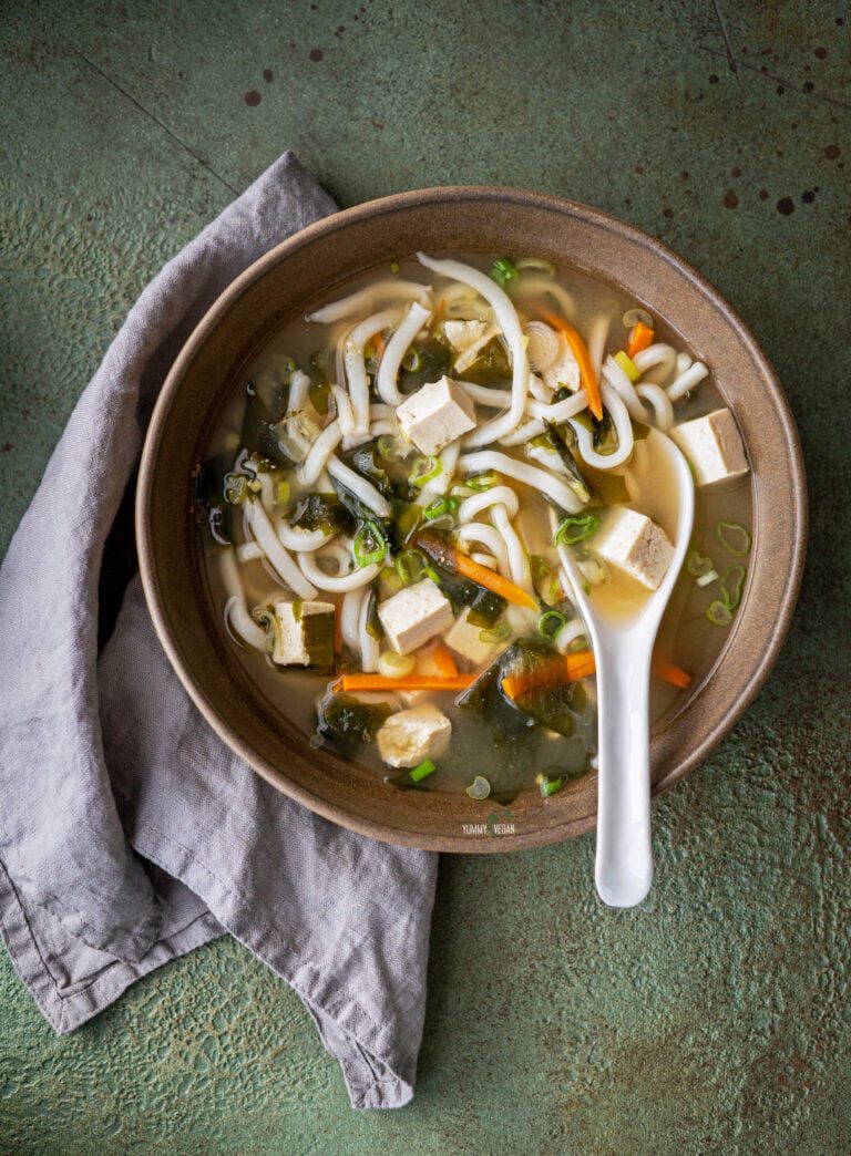 Vegan Miso Noodle Soup