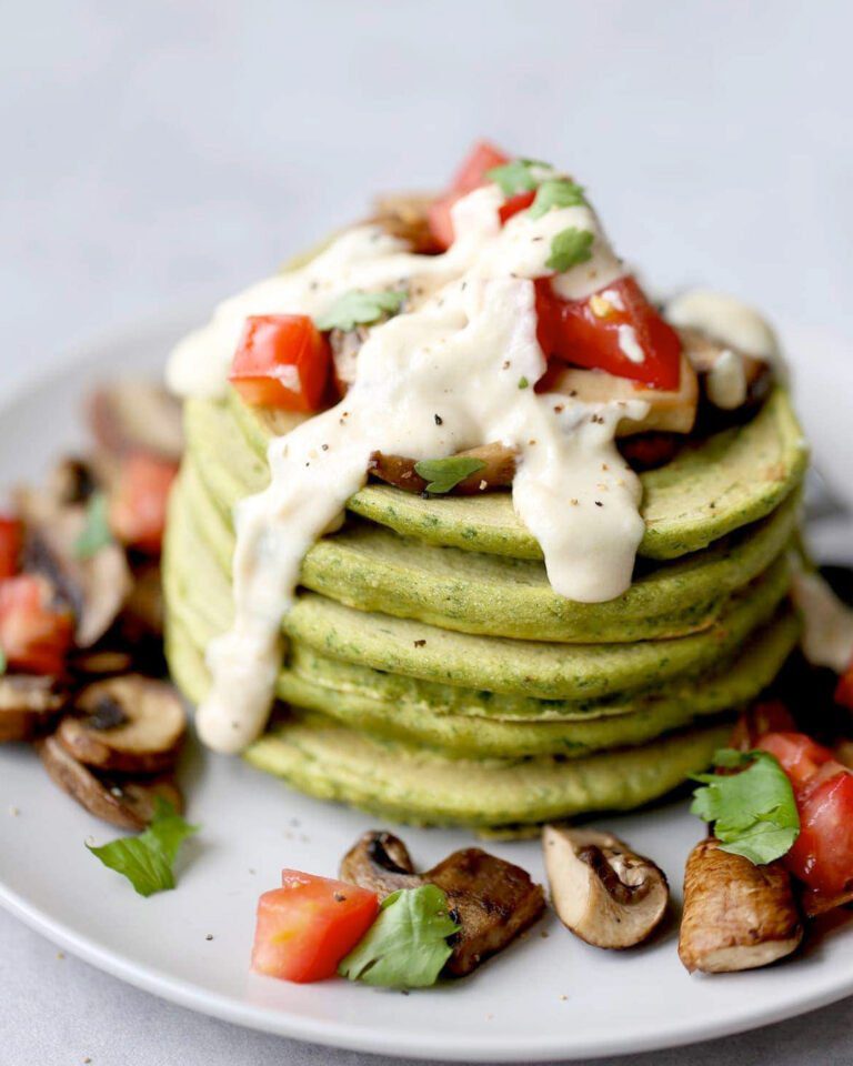 falafel pancakes