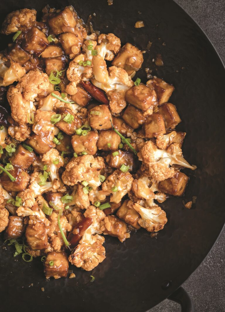 Chili Cauliflower and Tofu