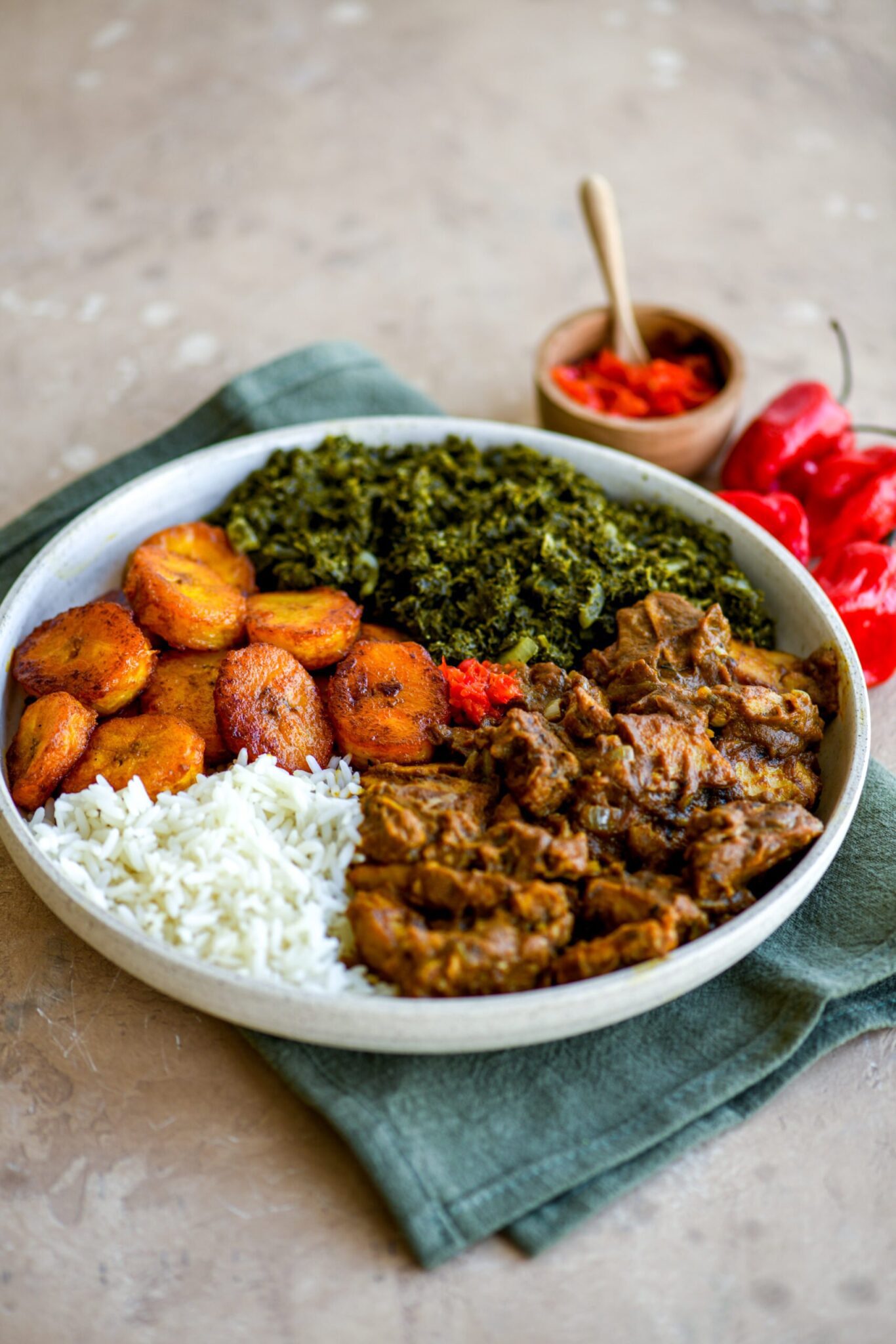 poulet moambe vegan
