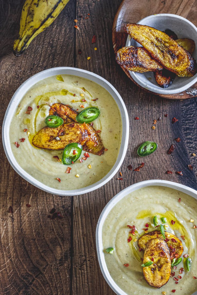 Roasted Plantain soup