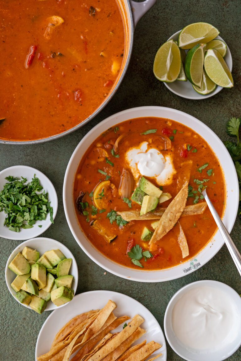 tortilla soup - vegan soup recipes