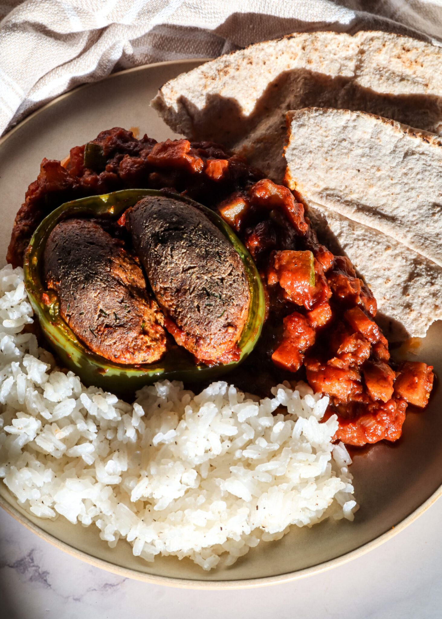 Vegan Meatball stew
