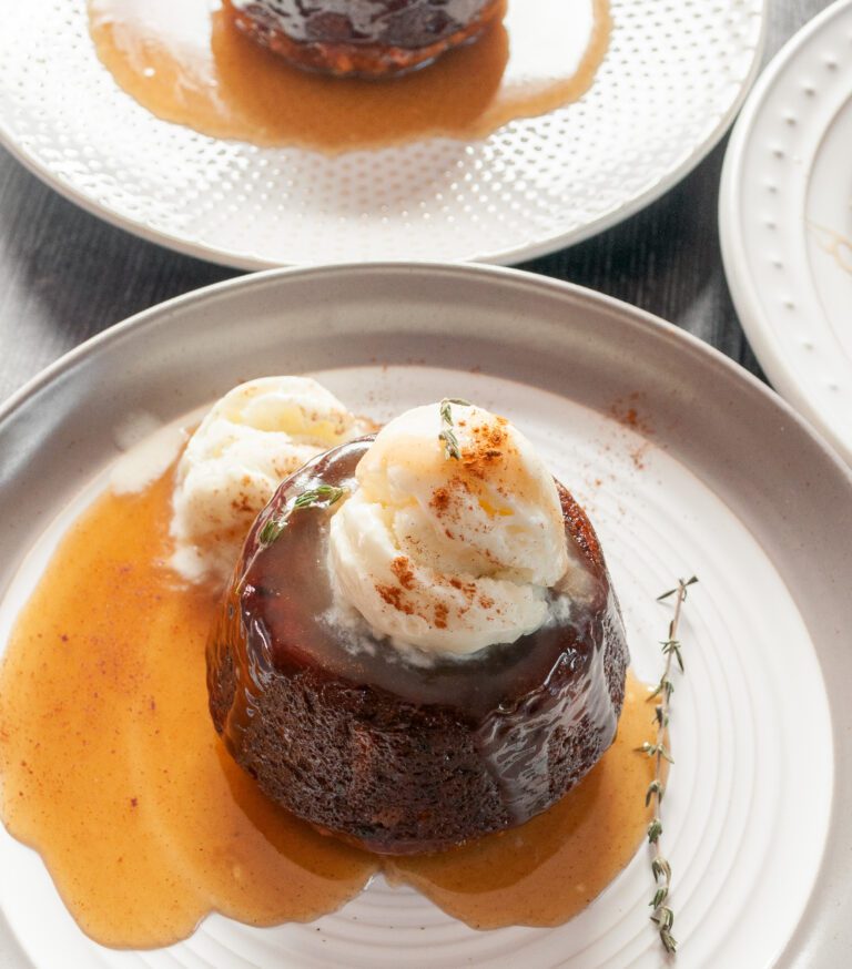 Carrot Cake Sticky Toffee Pudding