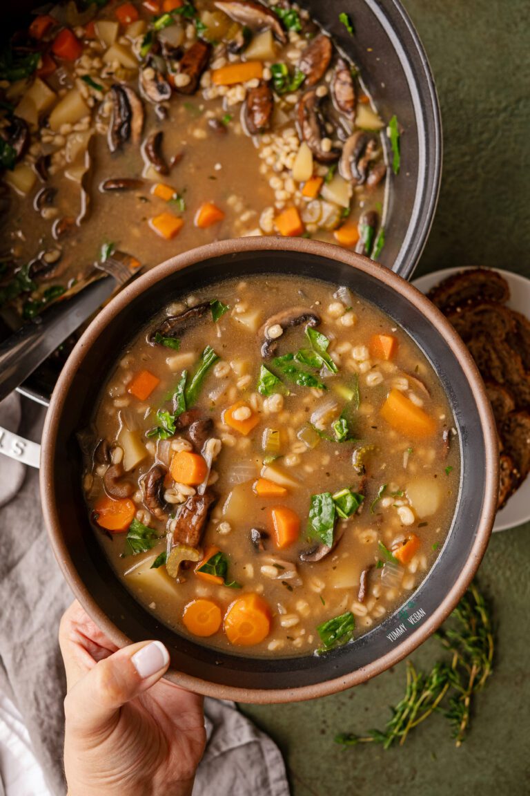Mushroom Barley Soup