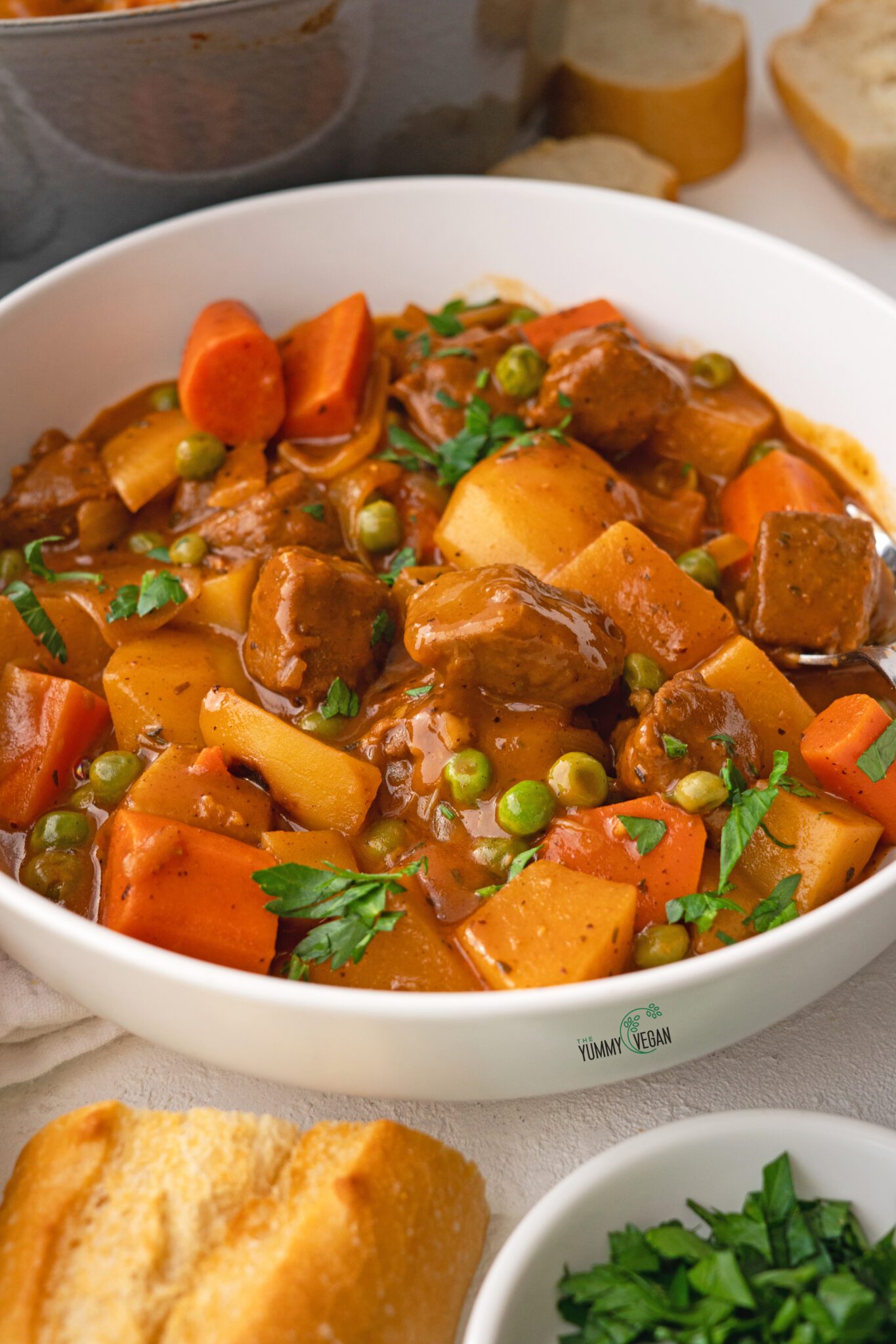 Classic Vegan Beef Stew