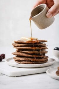 Vegan Buckwheat Pancakes (Ready in 20 Minutes)