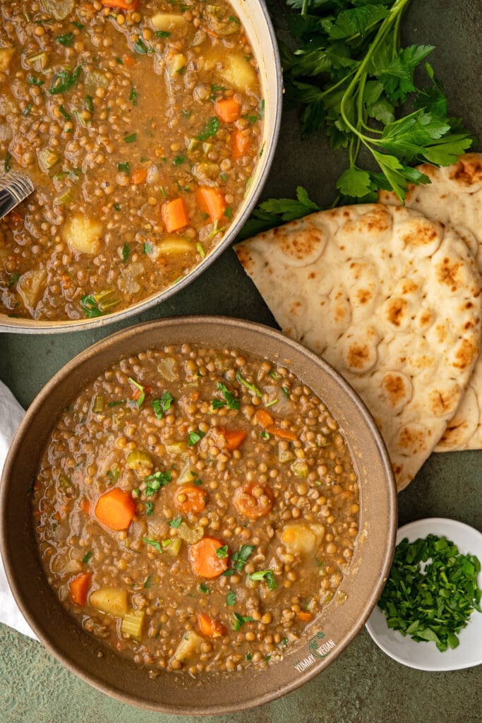 Classic lentil soup