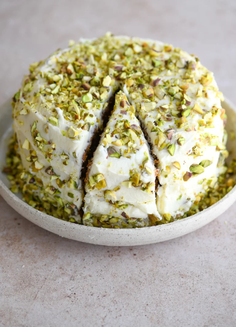 Carrot Pistachio Cake