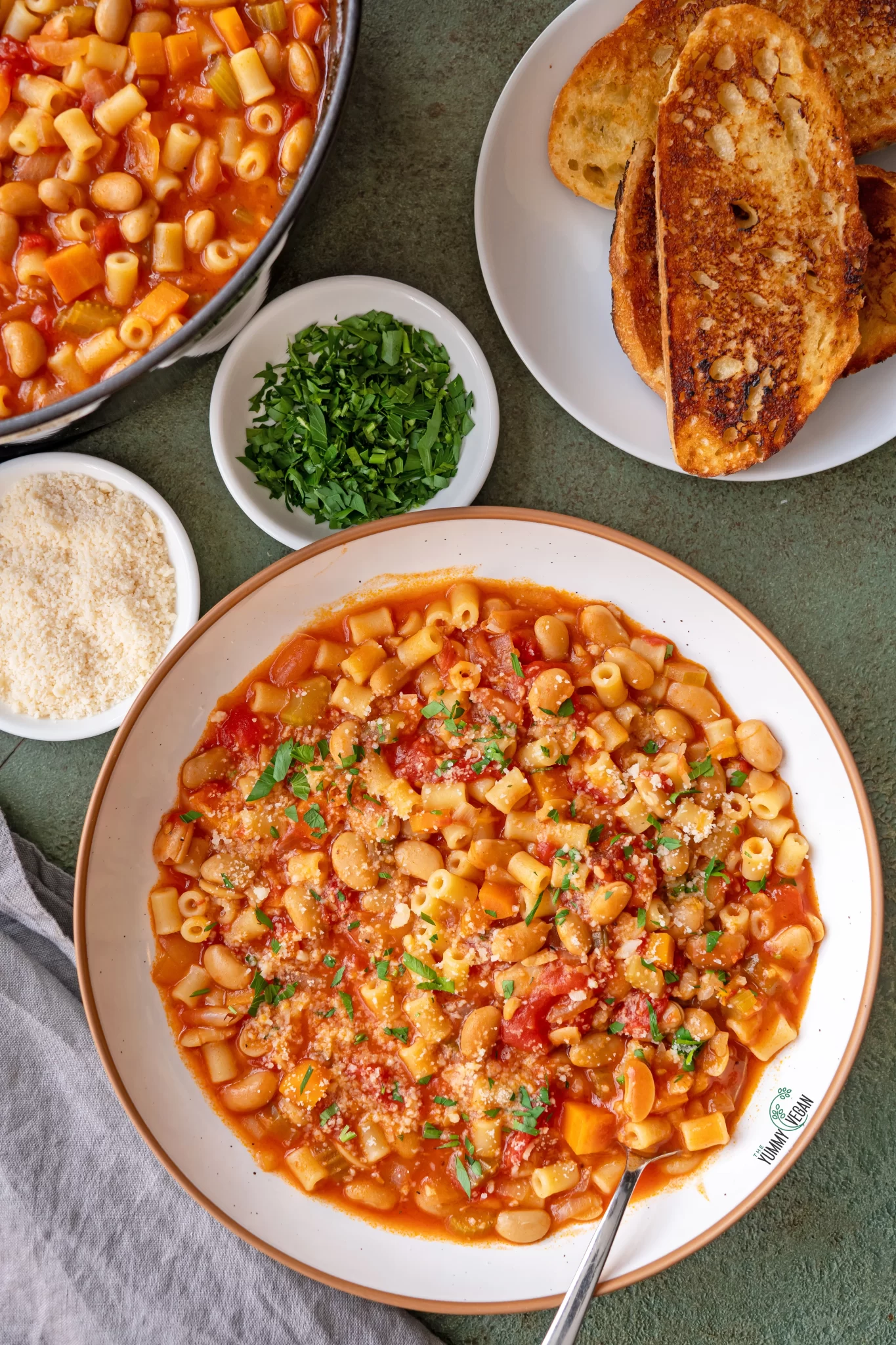 vegan pasta fagioli
