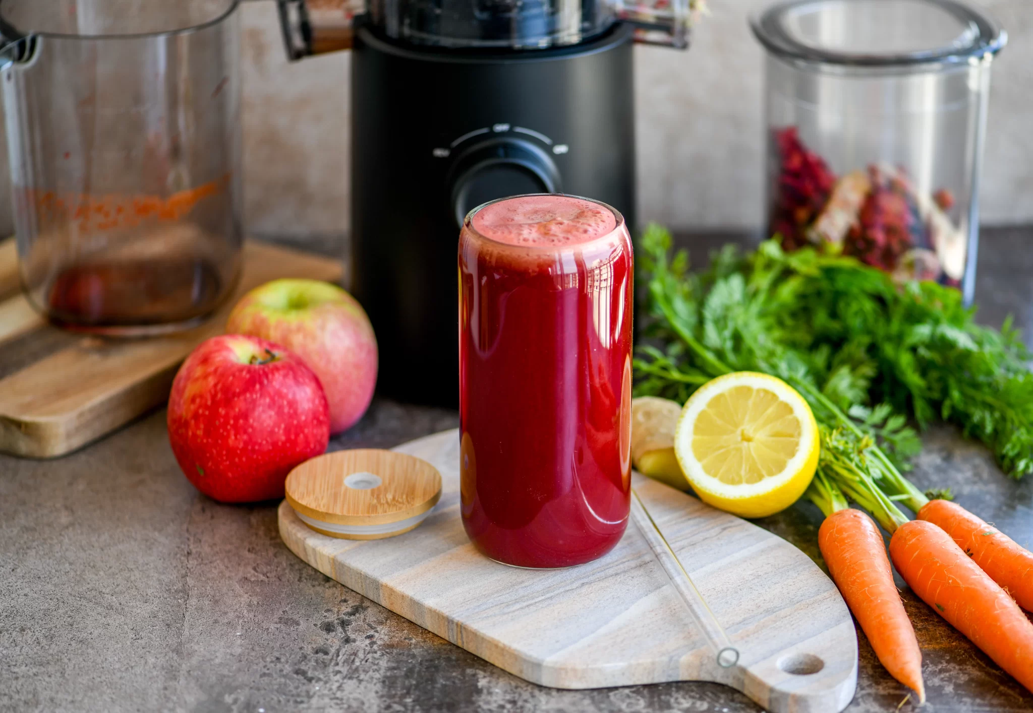 root vegetable and celery juice
