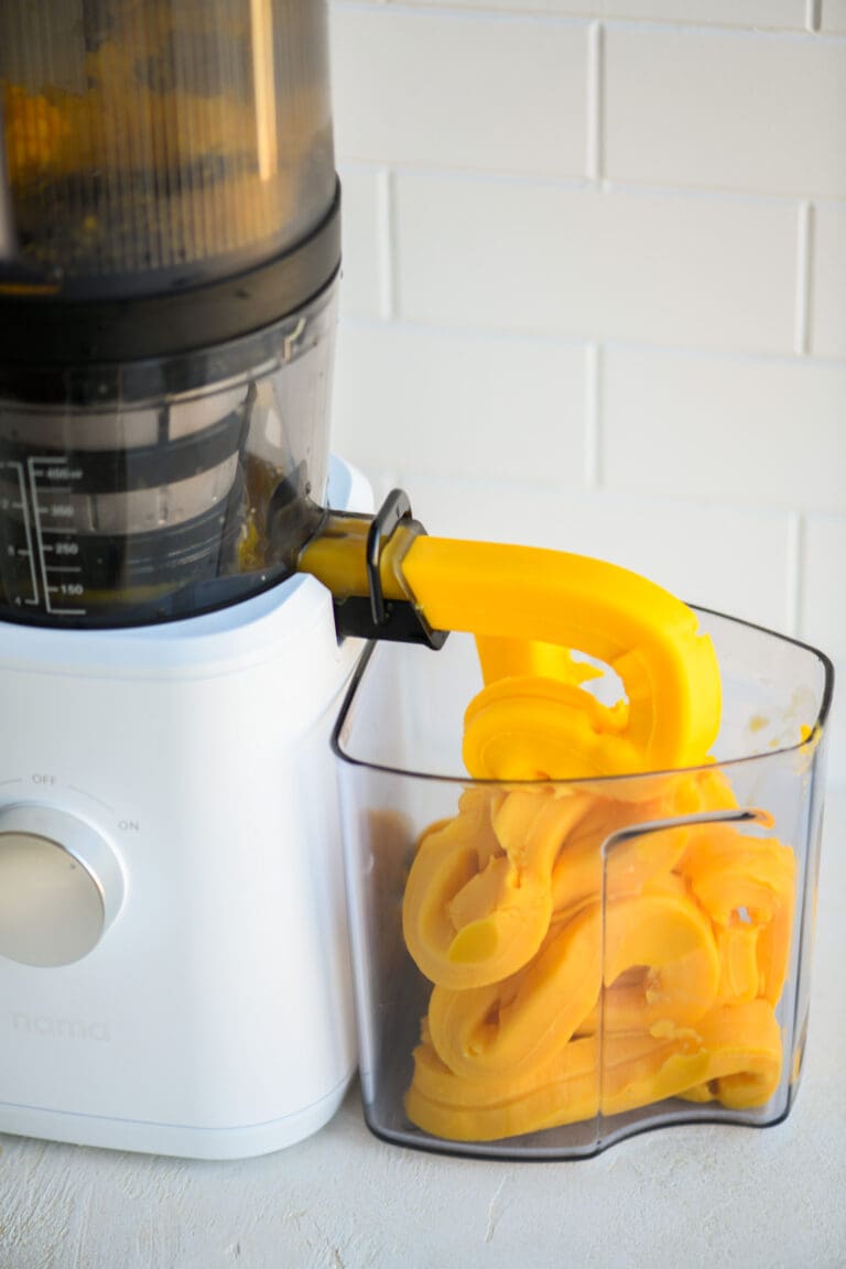 how to make sorbet with a juicer - mango sorbet