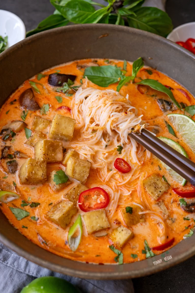 Thai Red Curry Noodle Soup
