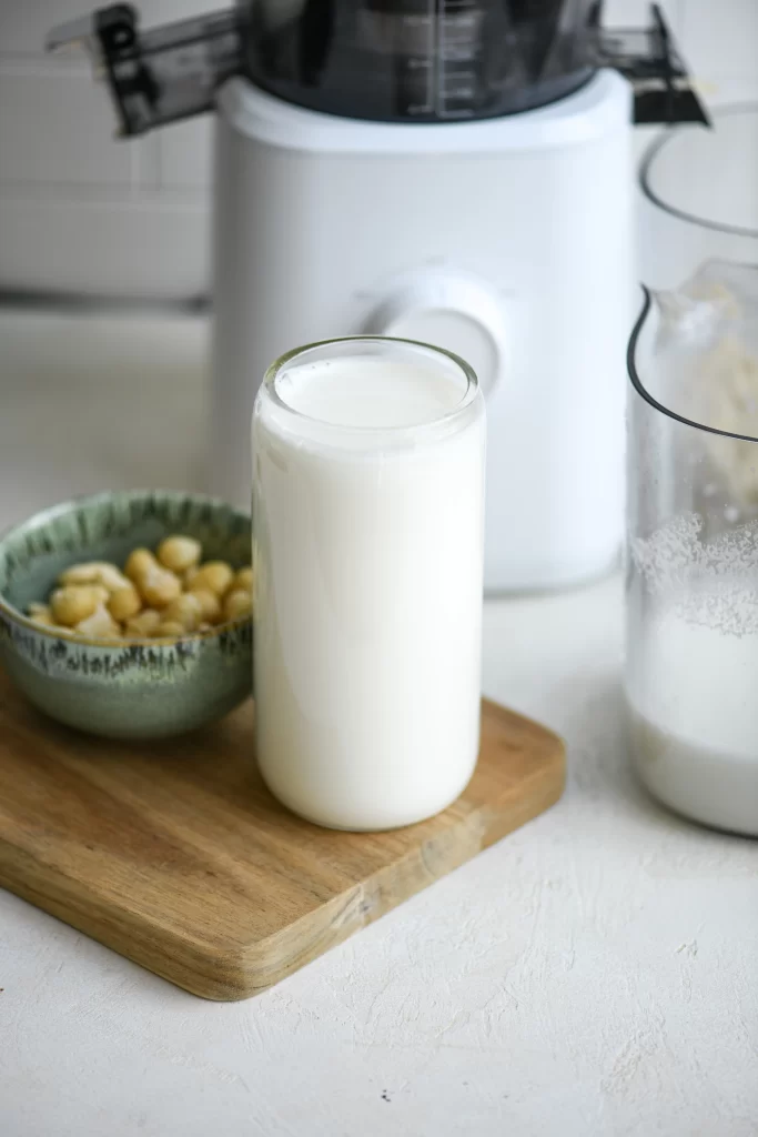 Homemade Cashew Macadamia Milk