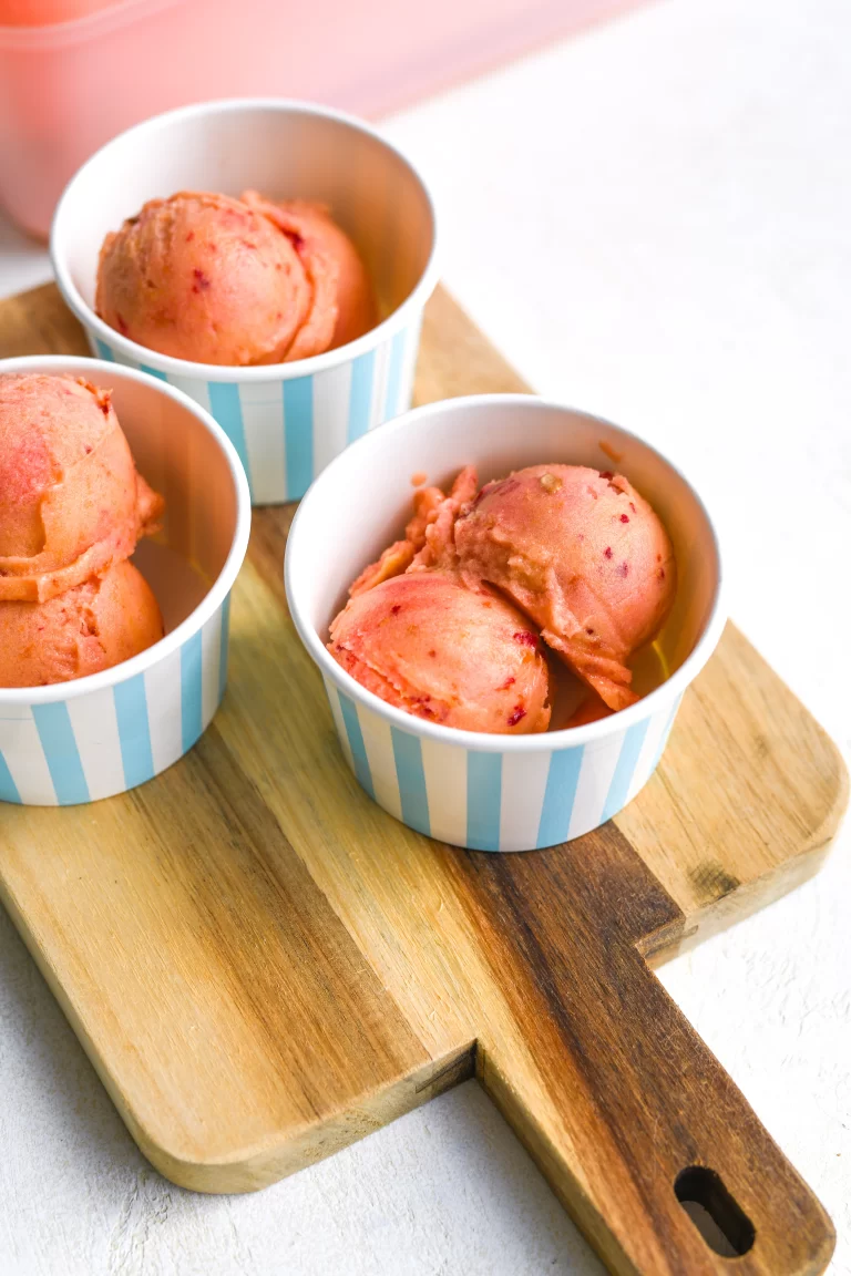 Apricot Watermelon Sorbet
