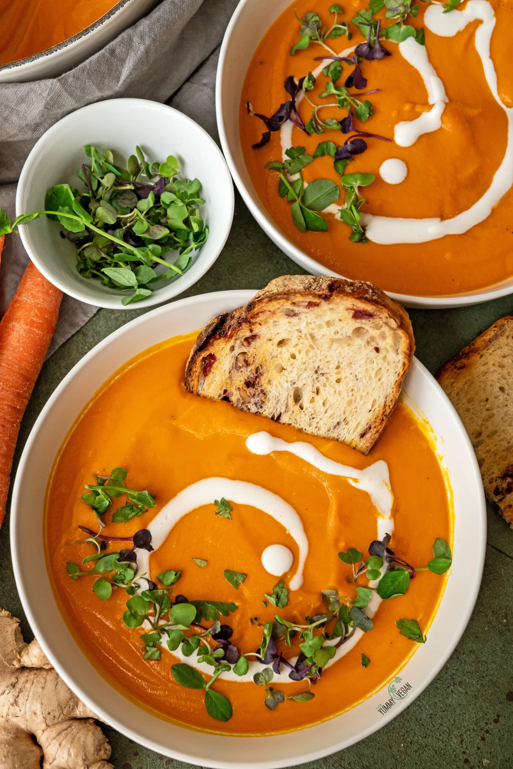 carrot ginger soup