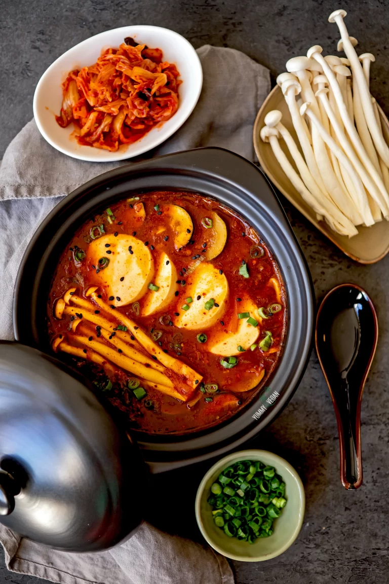 vegan sundubu jjigae