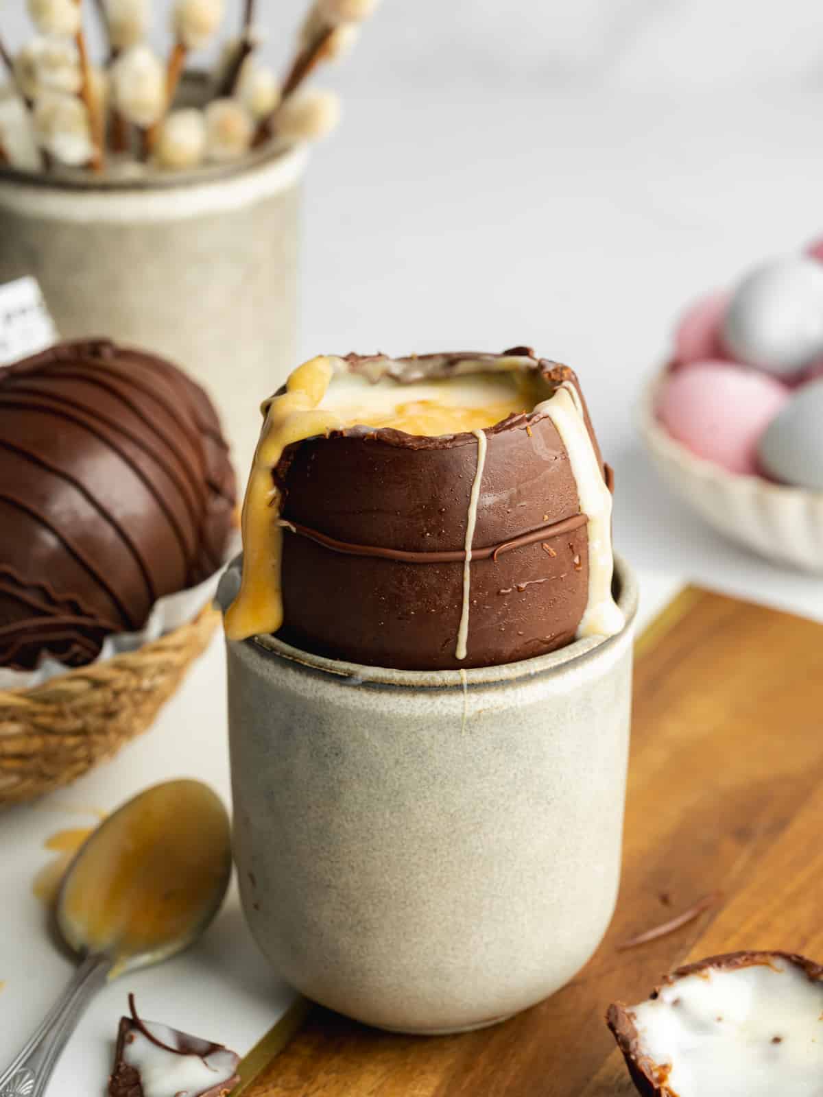 CopyCat Cadbury Filled Vegan Easter Eggs